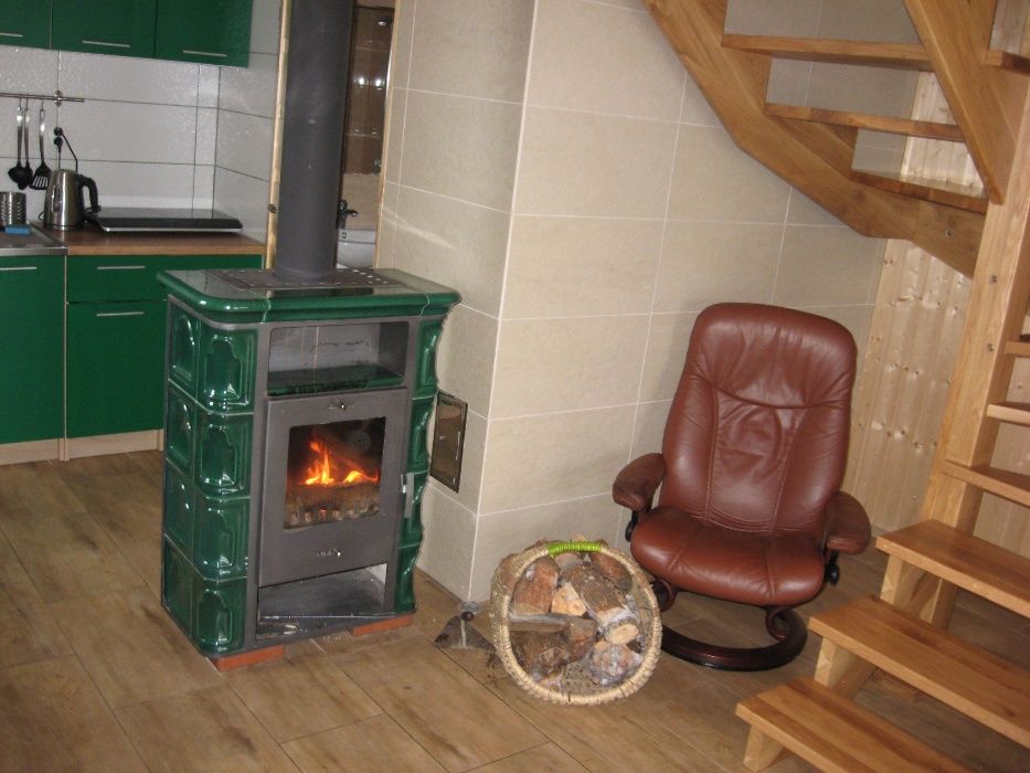 Zielony Domek z kominkiem na Kaszubach Wolny Sylwester wakacje Kaszuby