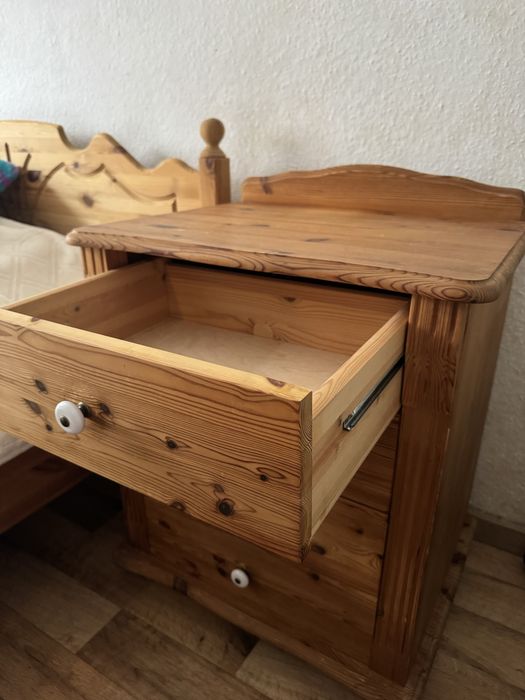 Mała komoda sosnowa lita sosna sypialnia sosnowa meble sosnowe