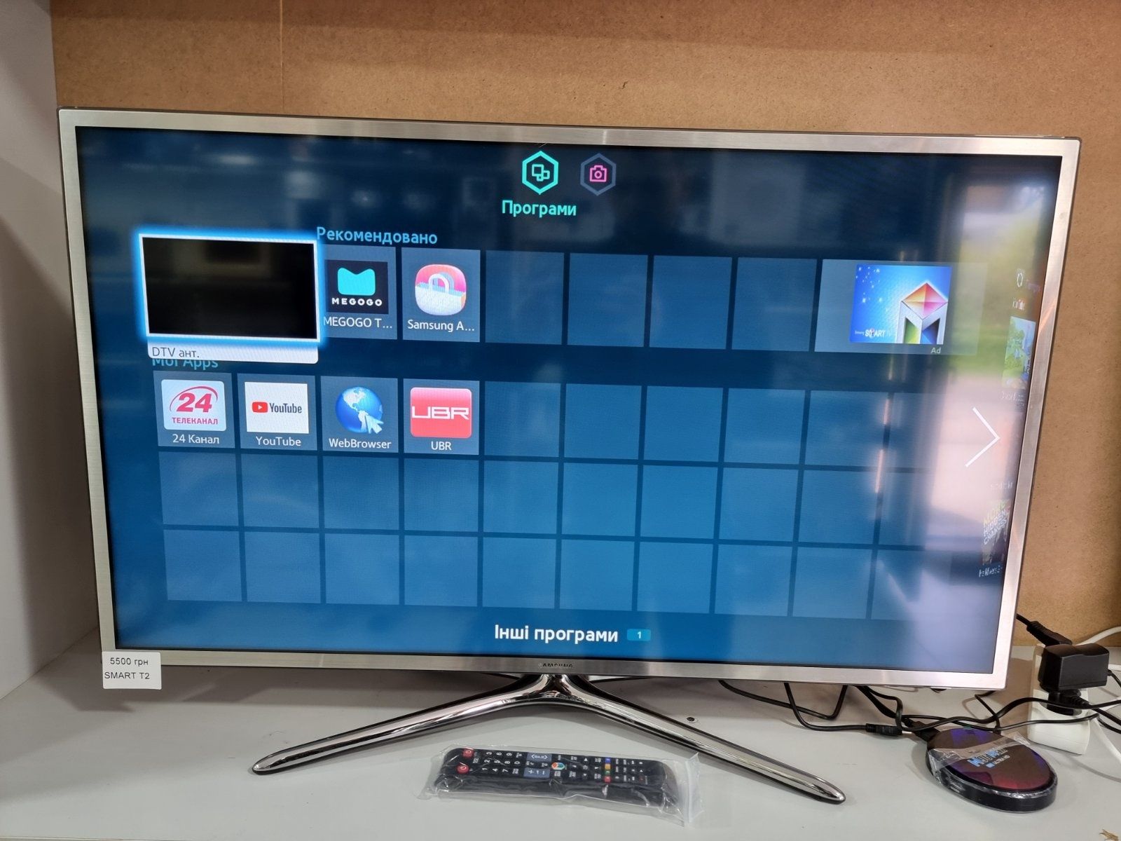 Телевізор SAMSUNG 40" дюймів SMART TV 6 серія