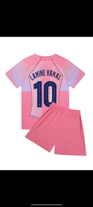 Детская футбольная форма Ламин Ямал 10 Барселона