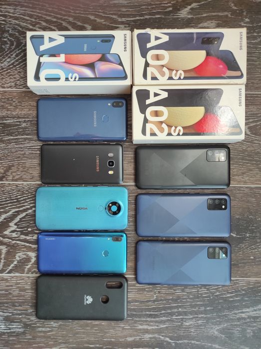 Телефони Samsung J5 A02 A10s Nokia Huawei
