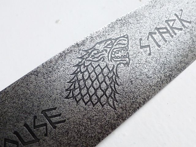 Opinel 12 Gra o Tron, House Stark, Super Wyjątkowy Nóż , Custom Grawer