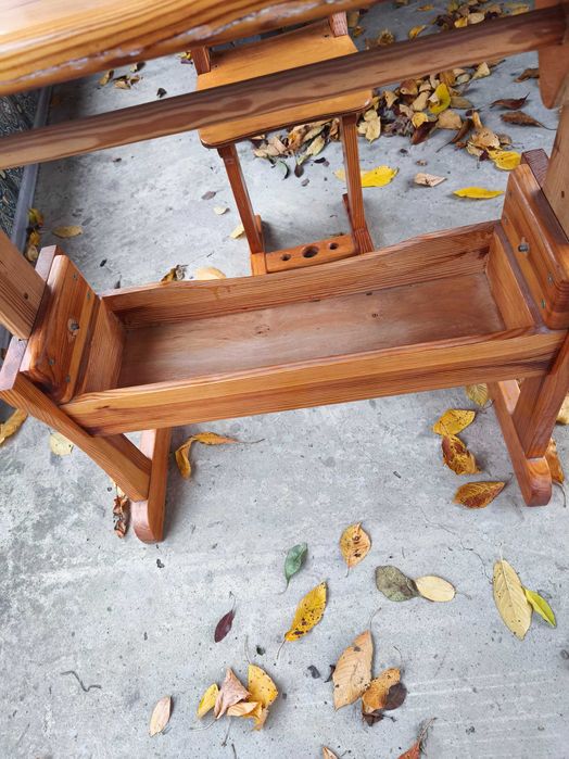 Парта дерев'яна з можливістю регулювання висоти і кута нахилу