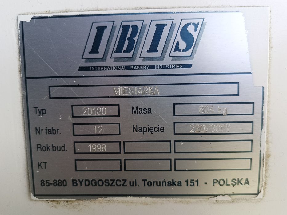 Miesiarka spiralna 20130  + dwie dzieże z wózkam