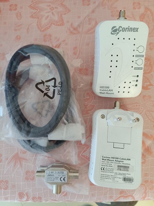 Corinex HD200 CableLAN - Powerline por coaxial
