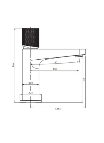 bateria umywalkowa omnires contour chrom połysk ct8010cr