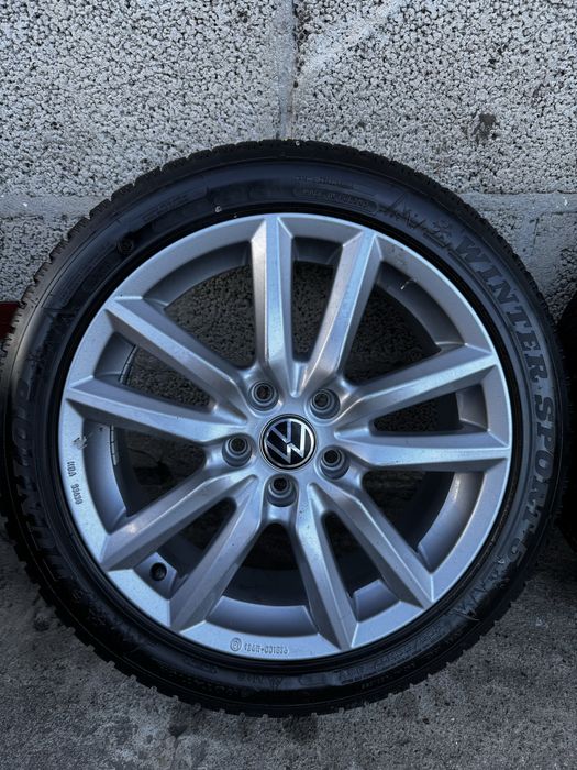 Koła Zimowe R17 5x112 VW Golf Audi A3 Skoda Octavia Leon 205/50/17