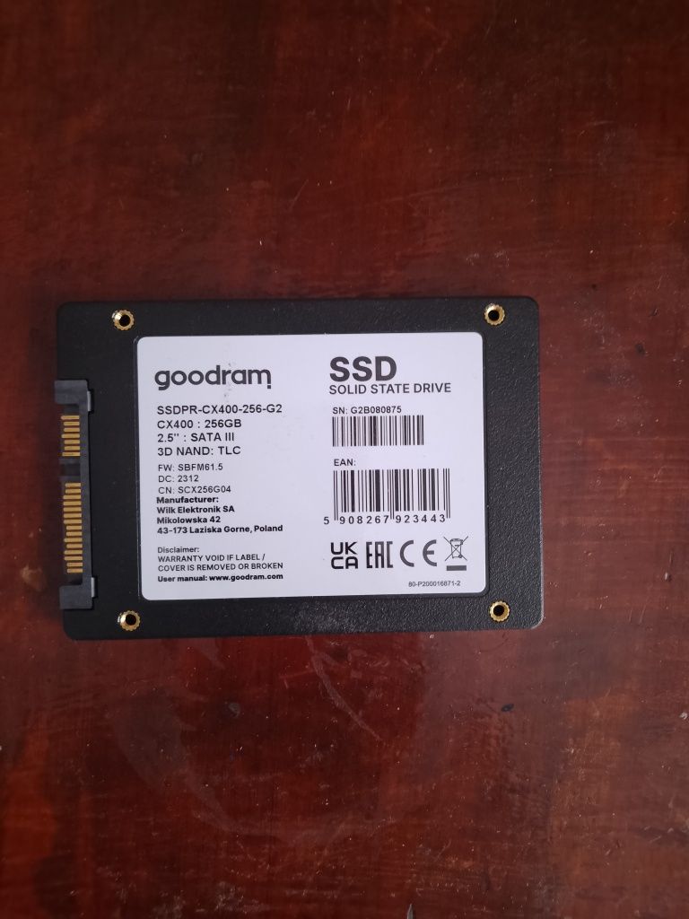 Продаю SSD 256 gb