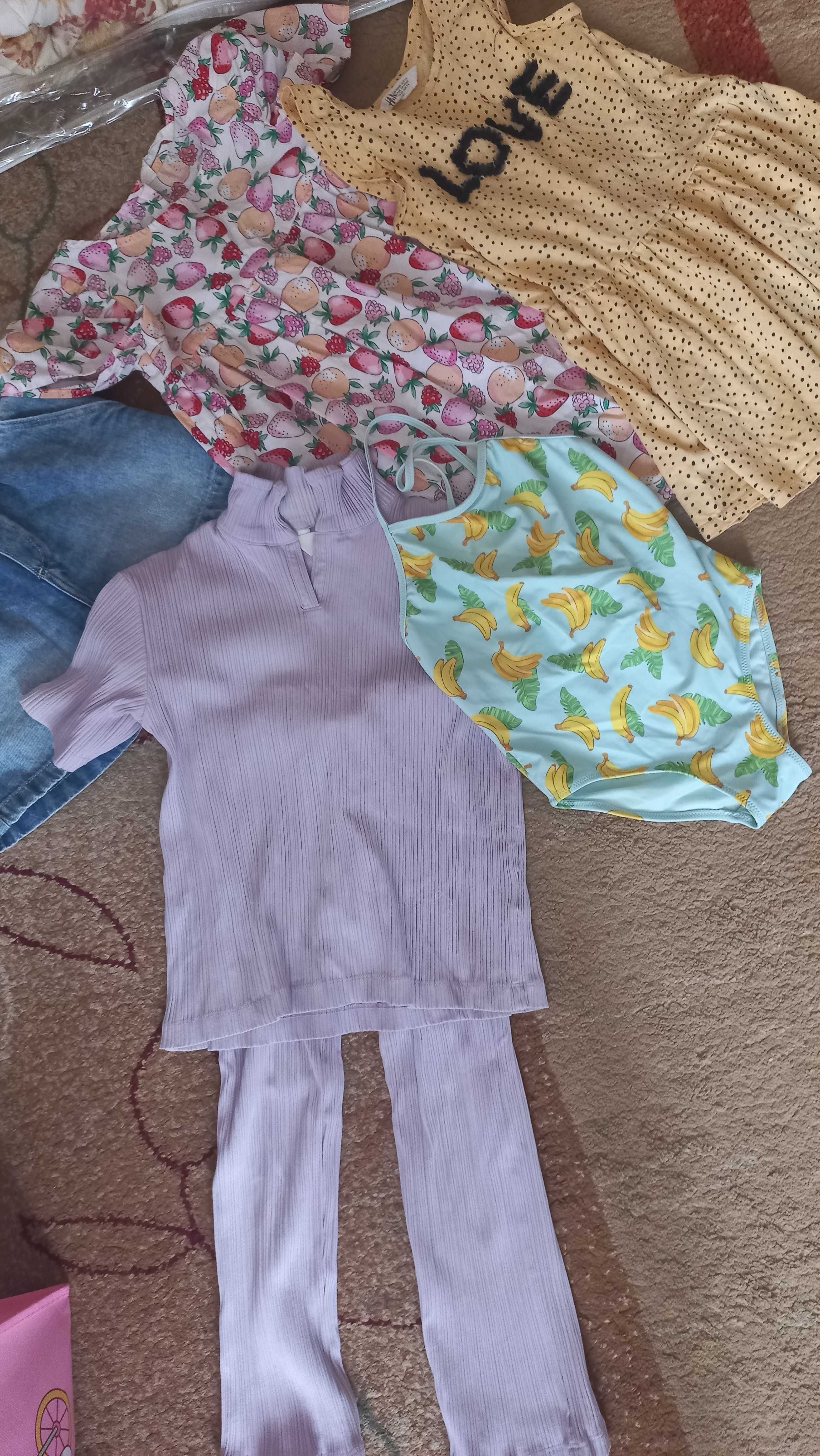 Одежда на девочку 5-7 лет