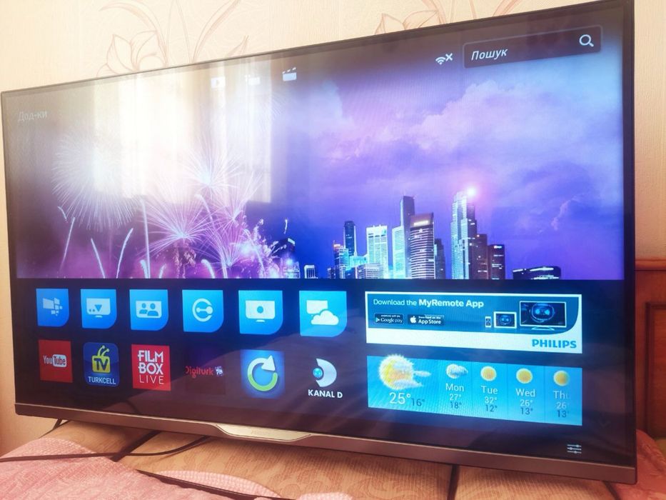 Smart TV Philips 42 ,t2,youtube і тд єдоставка по місту