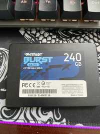 Ssd 240gb Patriot Burst elite. В рабочем состоянии.