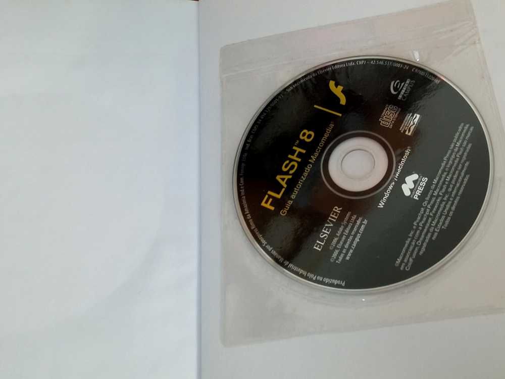 Livro "Flash 8 - Guia Autorizado Macromedia" de James English