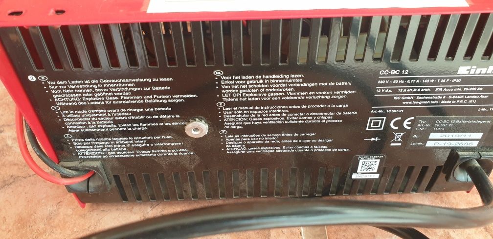 Carregador de bateria