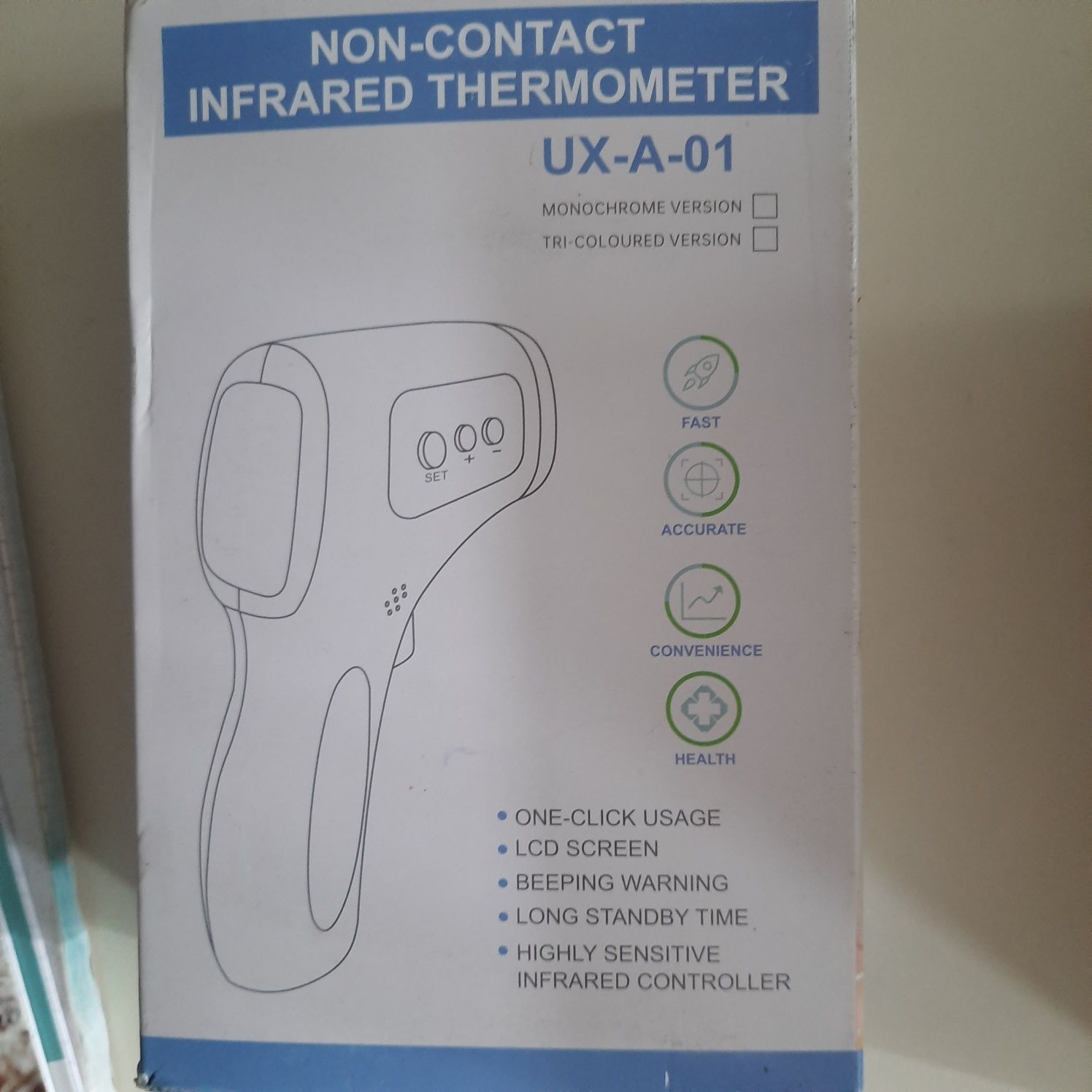 Термометр инфракрасный RoHS Compliant UX-A-01
