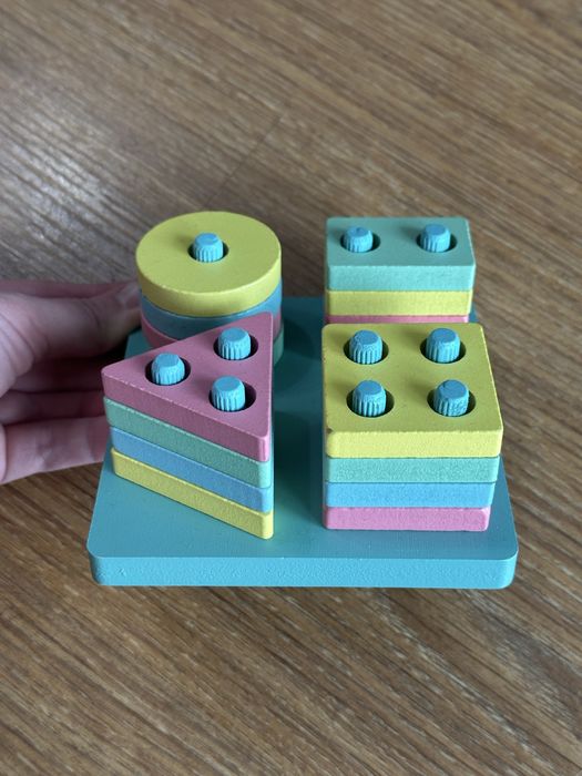 Набір сотрерів: будиночок і геометричні фігури