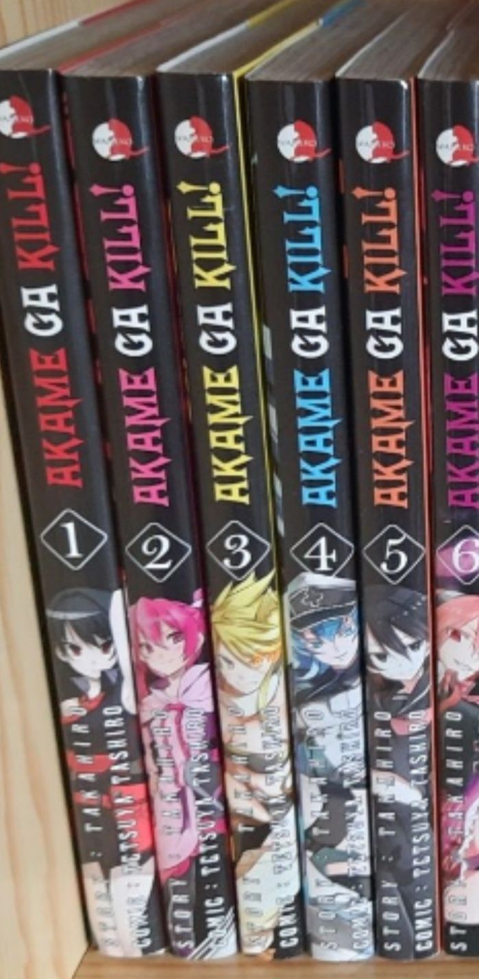 Manga Akame ga Kill 1-6