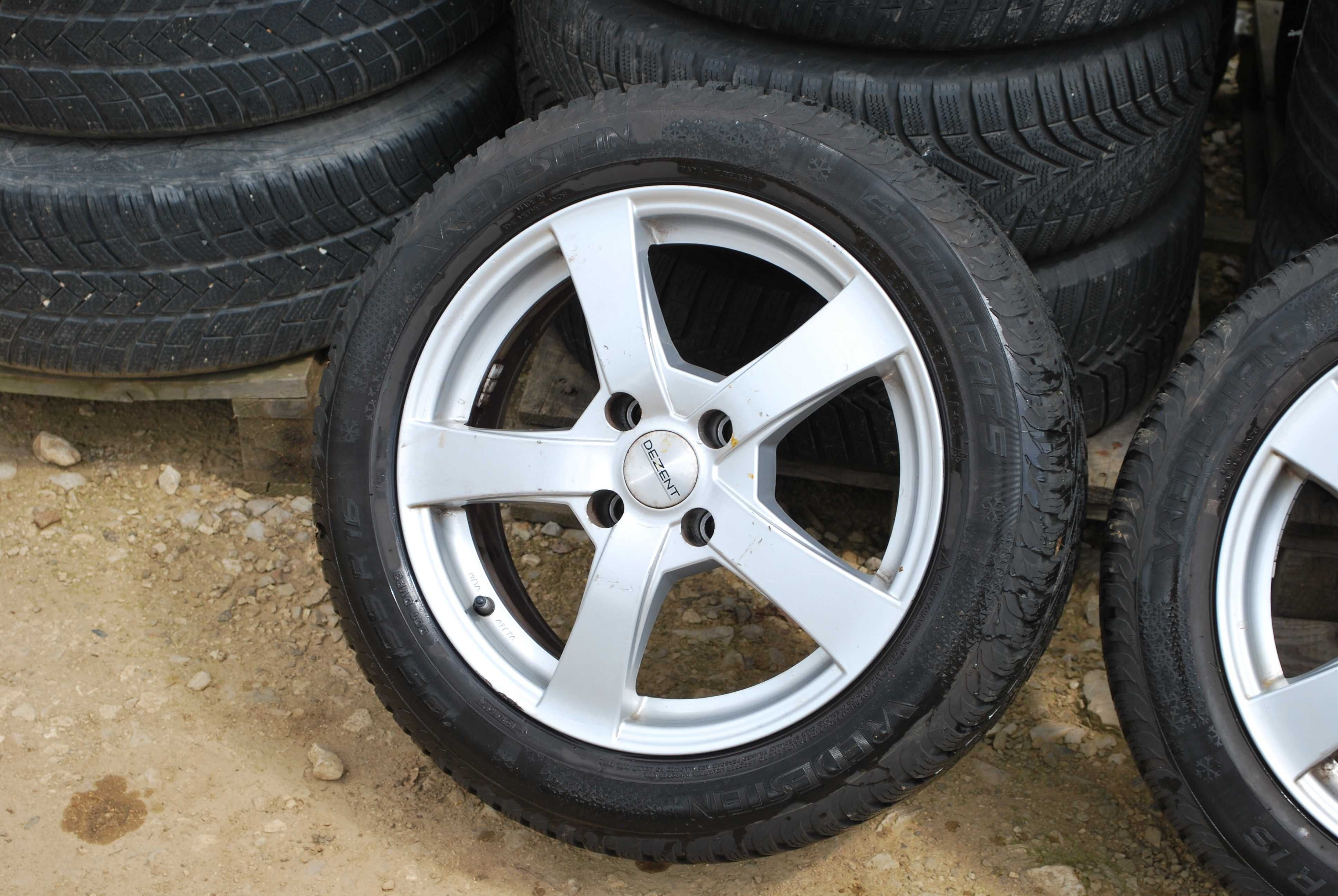 Koła 195/55 R16 4x108 Alufelgi + opony zimowe Citroen Peugeot 207 307