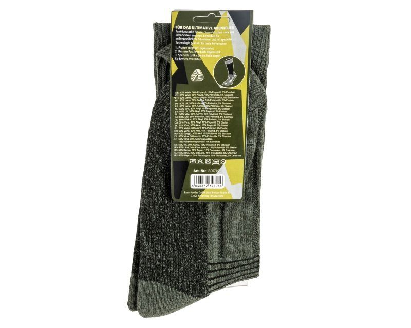 Шкарпетки Mil-Tec Swedish Boot Socks - Olive