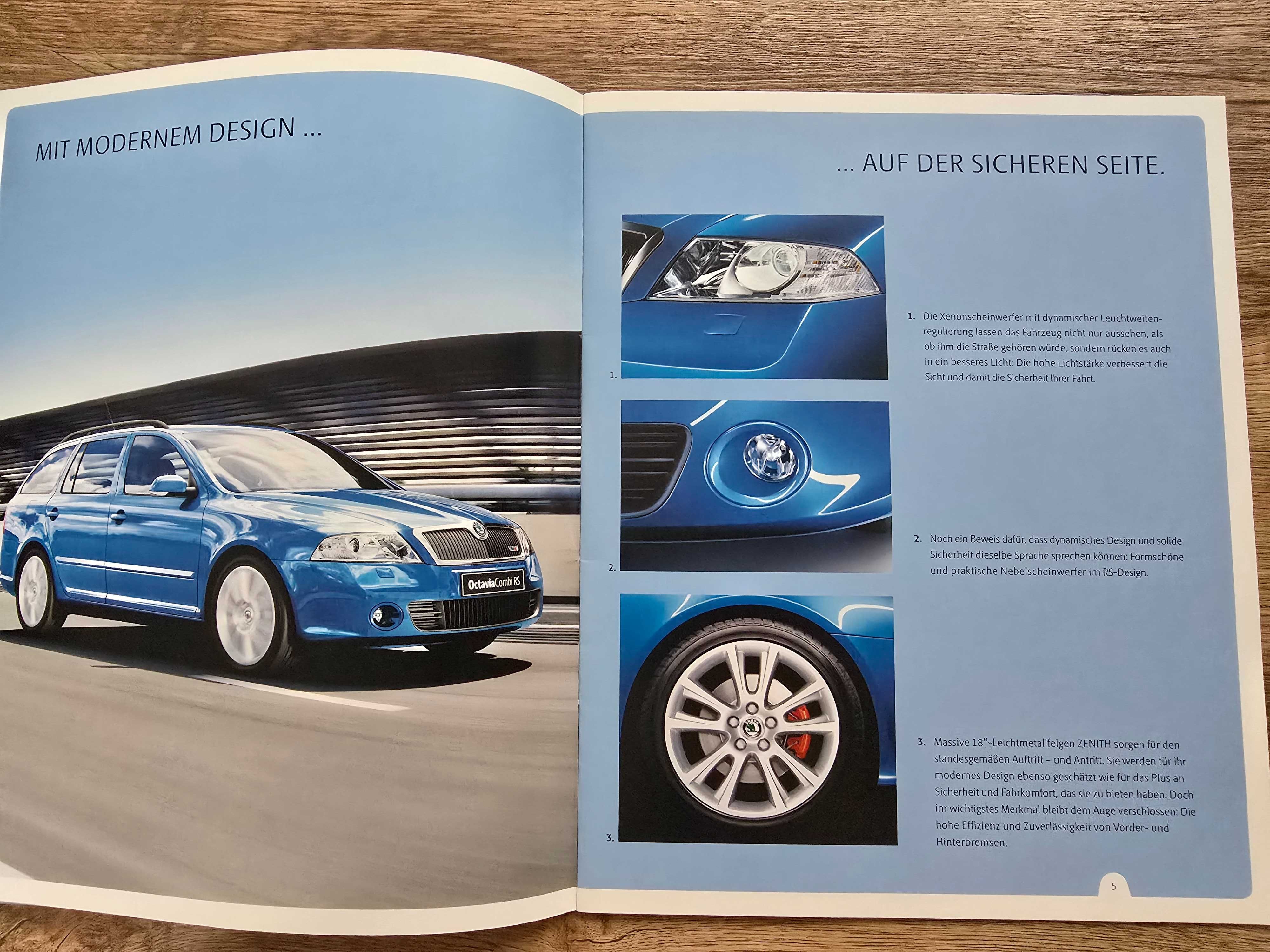 Prospekt Skoda Octavia RS