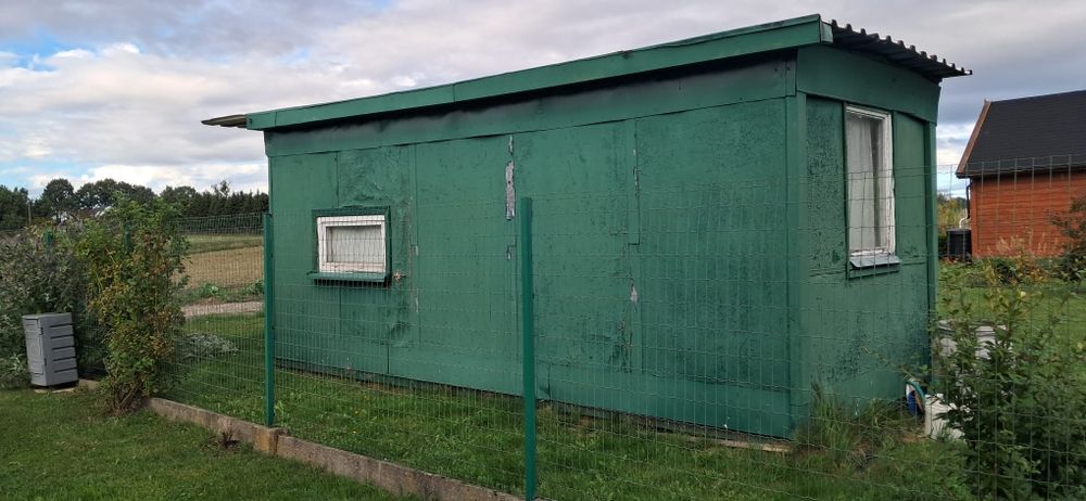 Domek Buda pakamera na budowę działkę schowek magazyn