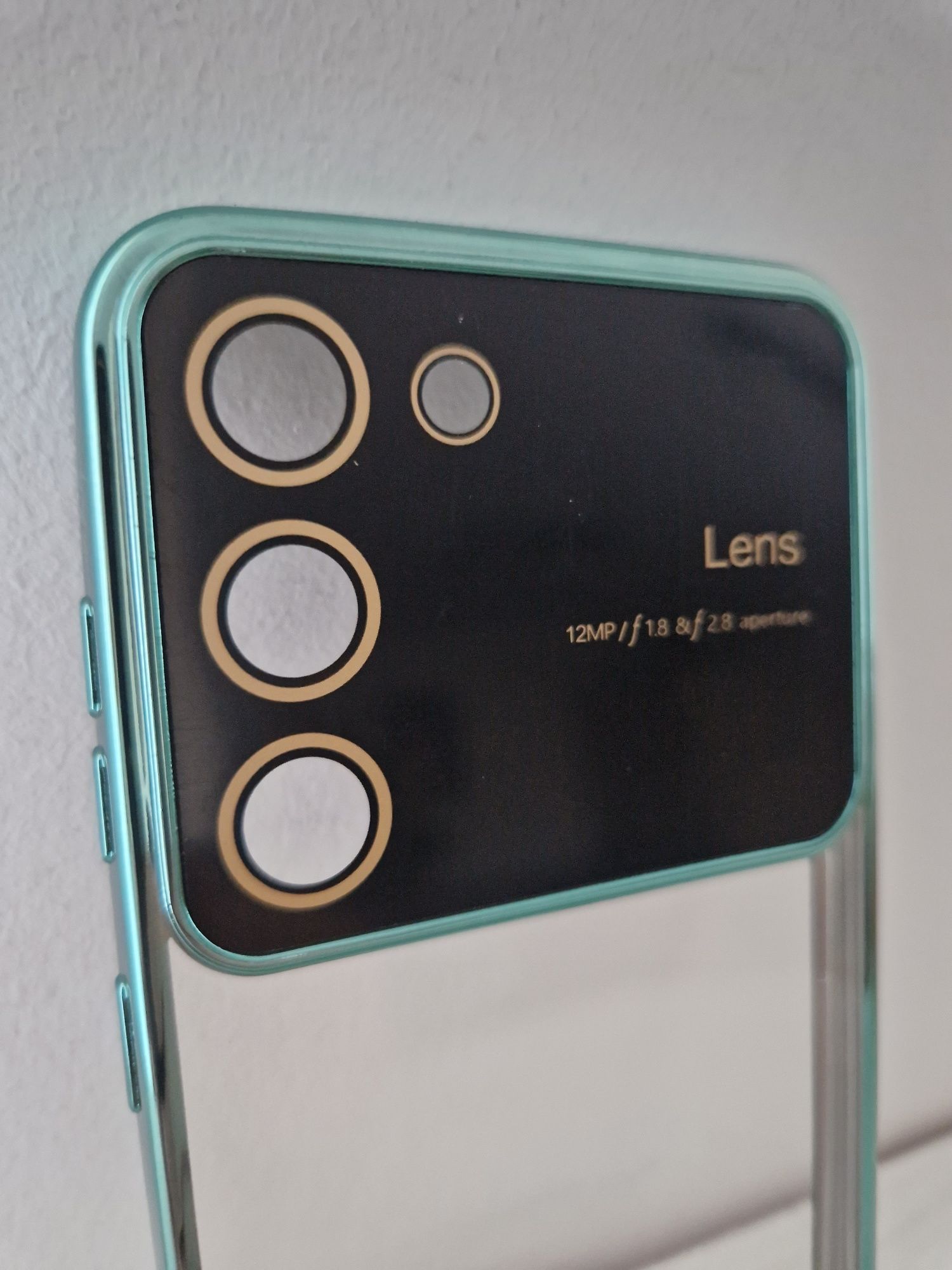 Electro Lens Case do Samsung Galaxy S23 Turkusowy