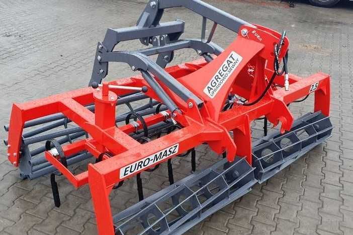 Agregat uprawowo-siewny Euro-masz 2.5m 2.7m 3m. Promocji raty Dostawa