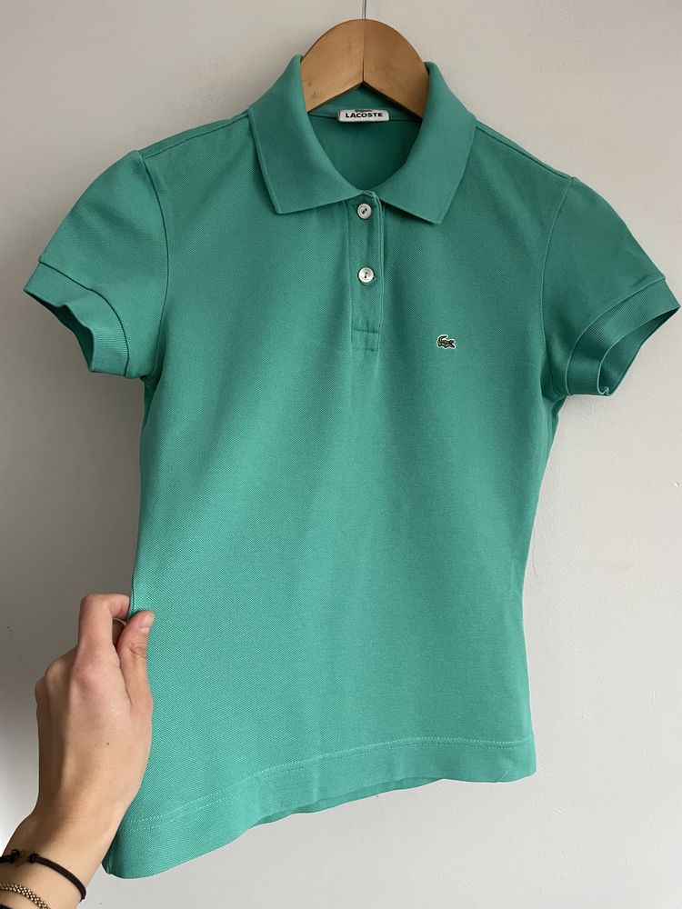 Lacoste polo t-shirt koszulka polówka intensywny kolor