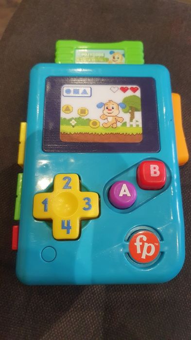 Fisher-Price, Retro Konsola Szczeniaczka, niemowlęca zabawka interakty