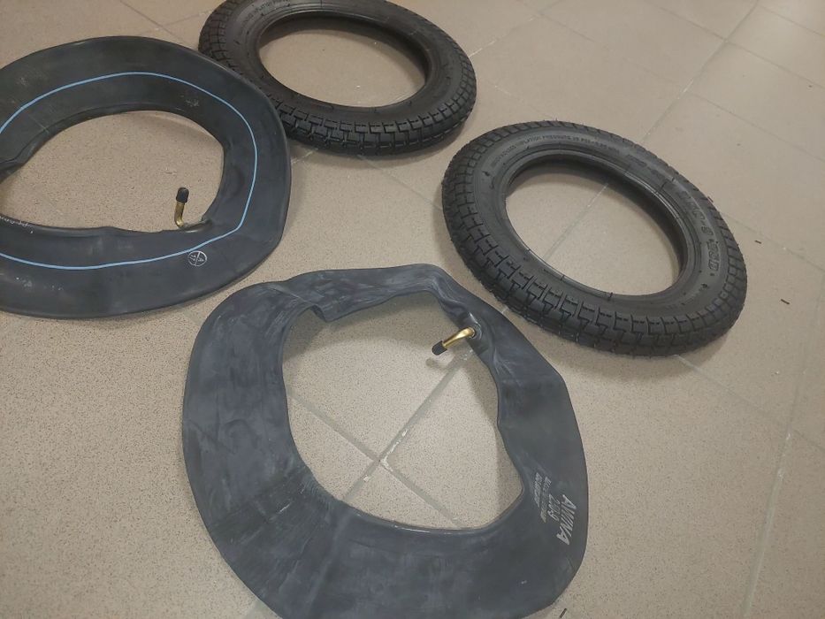 Nowy zestaw naprawczy kola motorynka detki+opony 9"