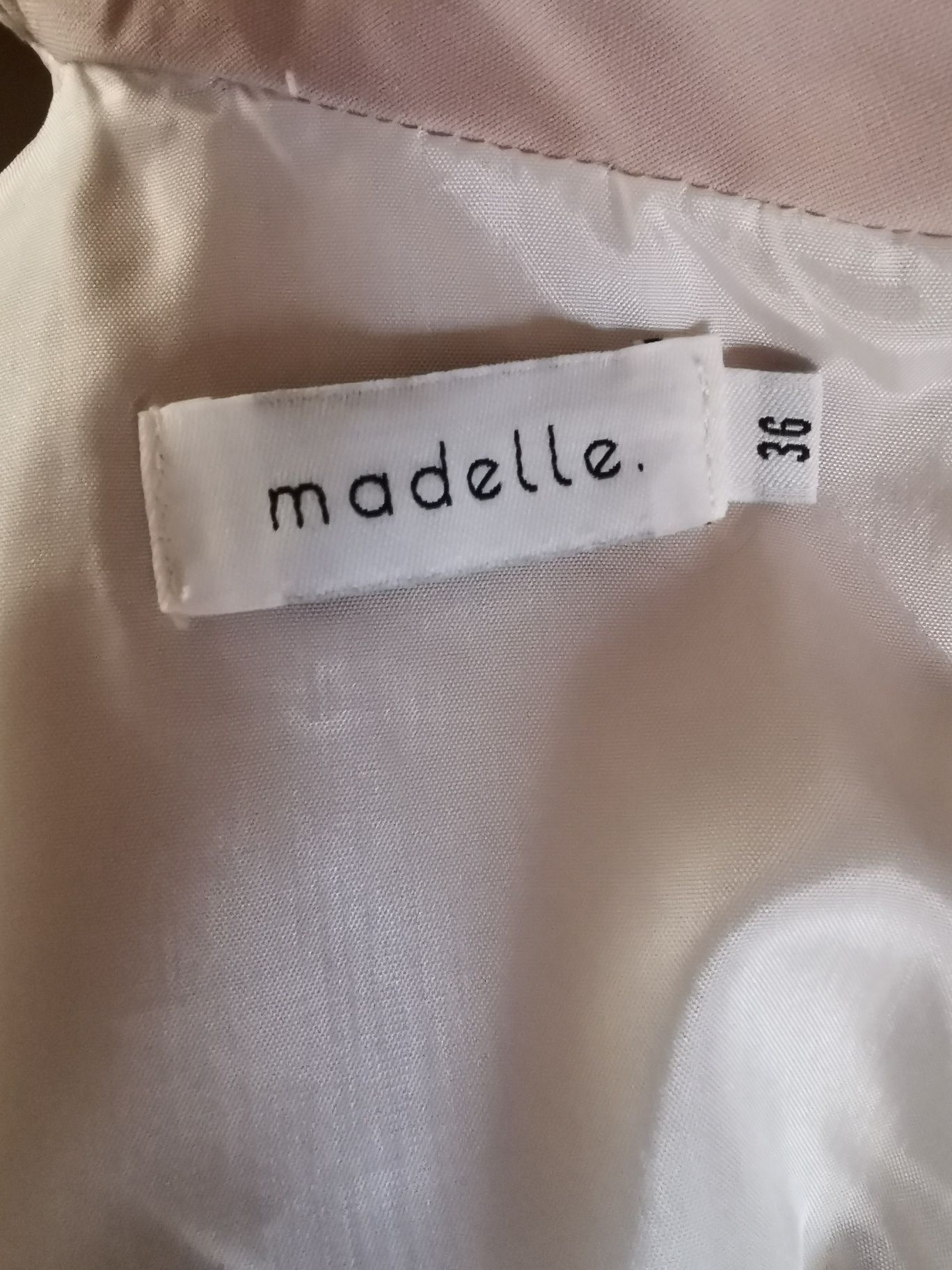 Sukienka pudrowa różowa Madelle 36