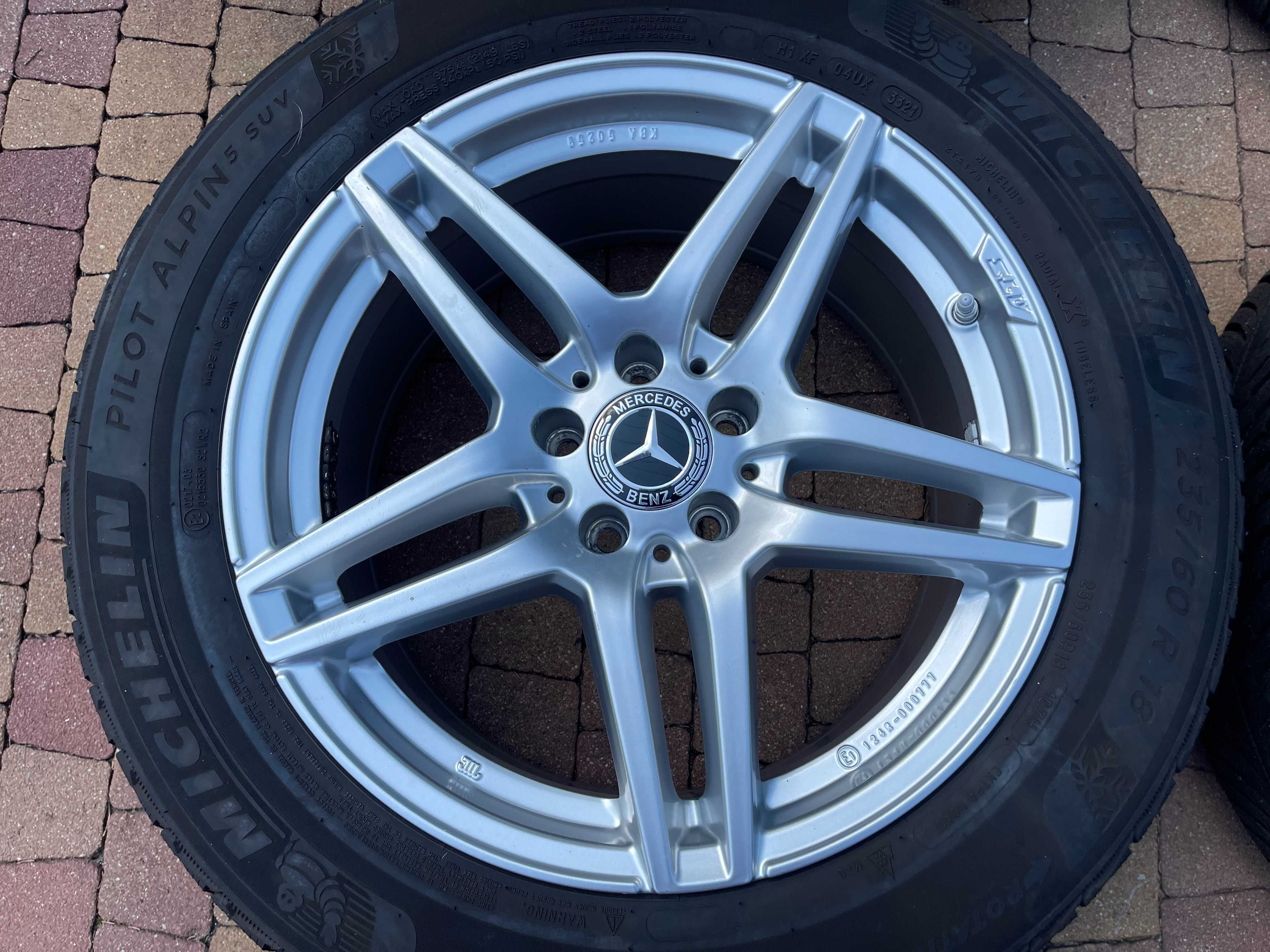 3883. Alufelgi 18" Mercedes CLS BR218 GLC S klasa 8.5J ET34.5 5x112