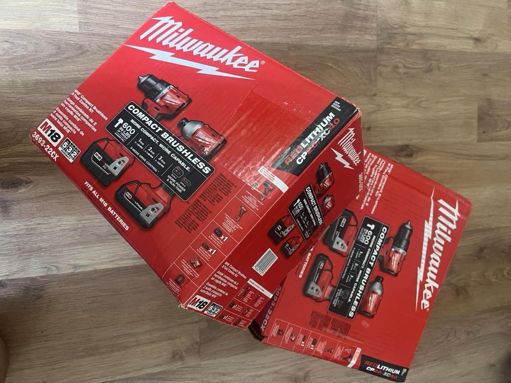 Набір шуруповетів Milwaukee  -18v