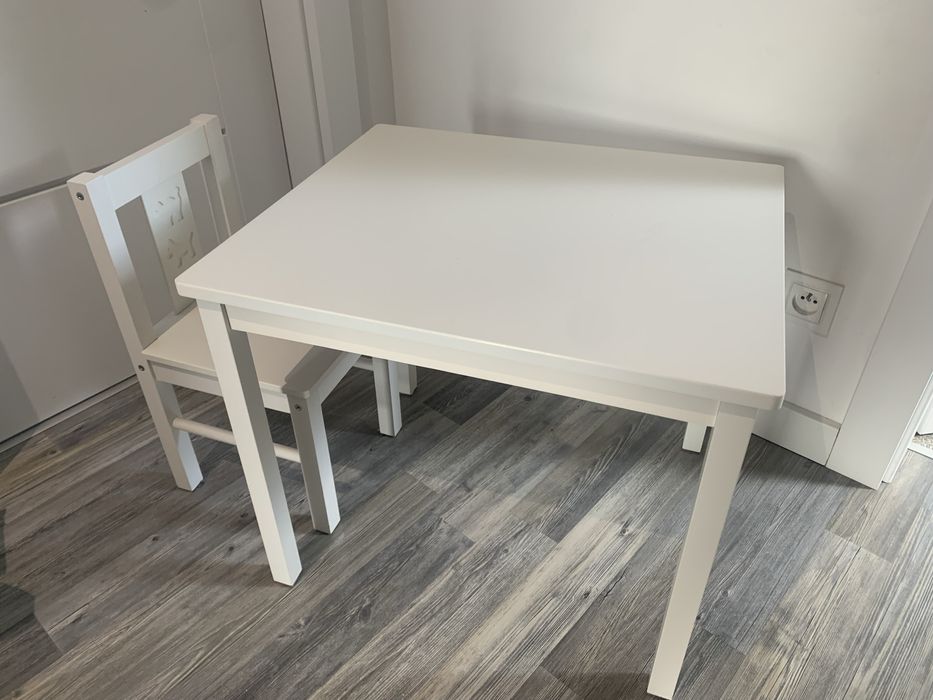 Ikea Kritter - stolik i krzesełko w bdb stanie