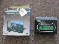 walkman INTERNATIONAL HIGH RESOLUTION z pudełkiem, działający