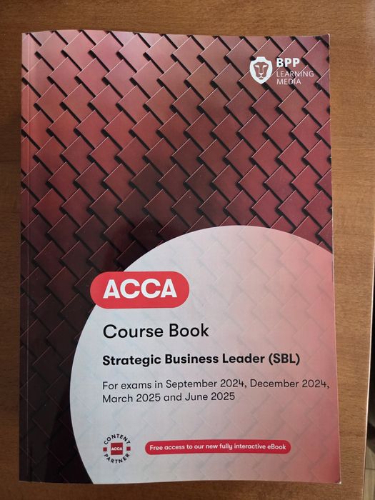 Książka - Course Book ACCA SBL BPP
