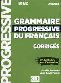 Grammaire progressive du... klucz ed.3 B1/B2 - Michele Boulares, Jean