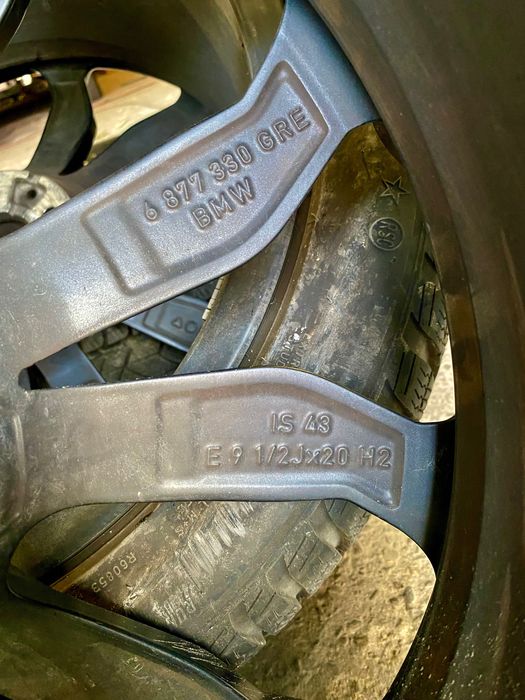 Koła BMW 20 g01 g02 x3 x4 m pakiet lci jak  nowe dwie szer. 8 i 9,5