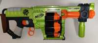 Pistolet NERF Zombie Strike Doominator Blaster bardzo dobrym stanie