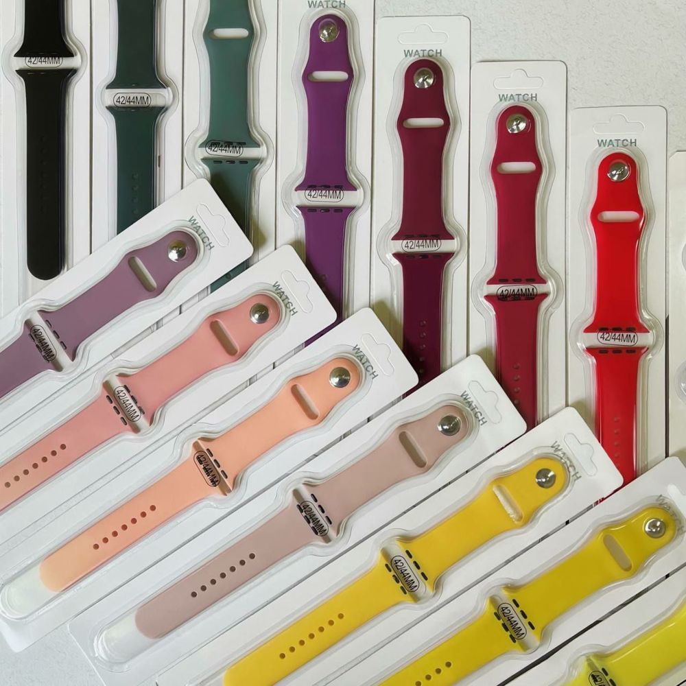 Ремінець ремешок Apple watch вотч silicone leather milanese band loop