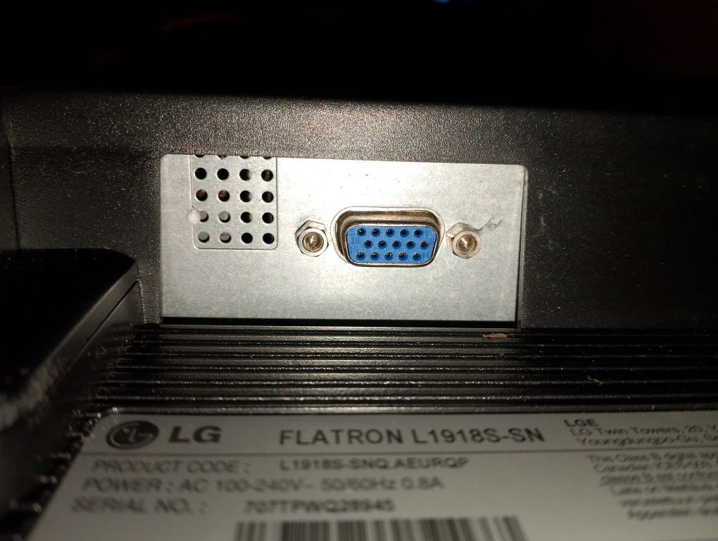 Monitor LG flatron