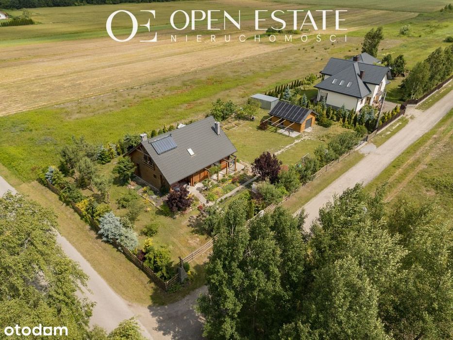 Dom z bali w otoczeniu zieleni |30 min do Warszawy