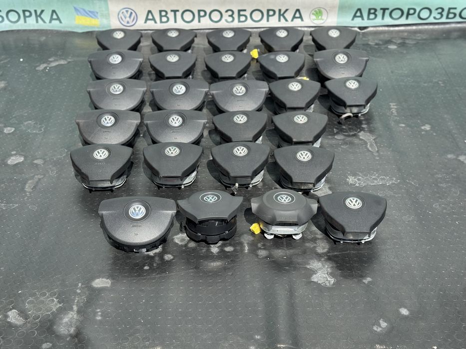 Airbag руля аірбег подушка фольксваген пассат б6 гольф 5 кадді тоуран