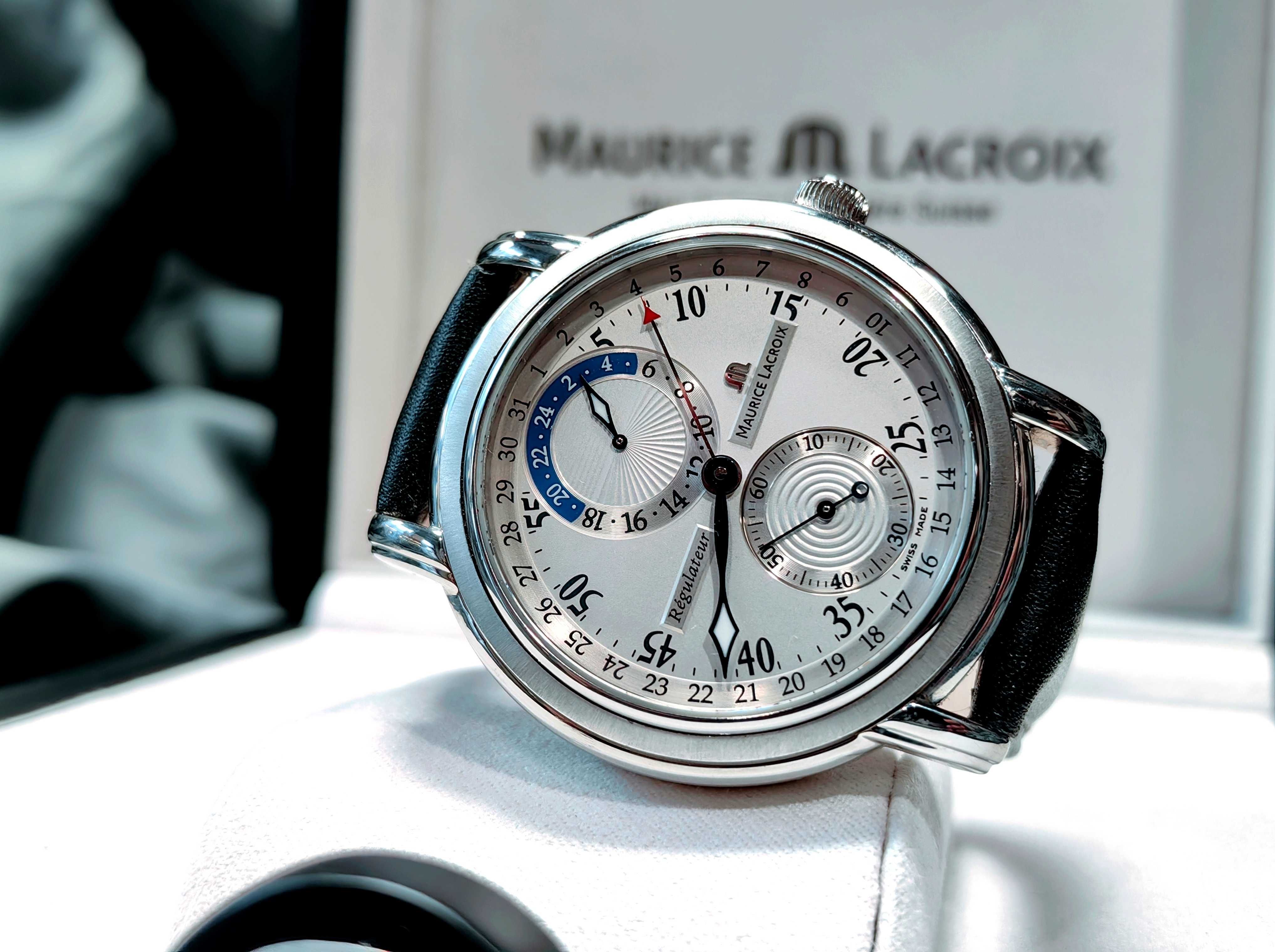 Zegarek Maurice Lacroix Masterpiece Regulator Automatic 42 mm Komplet