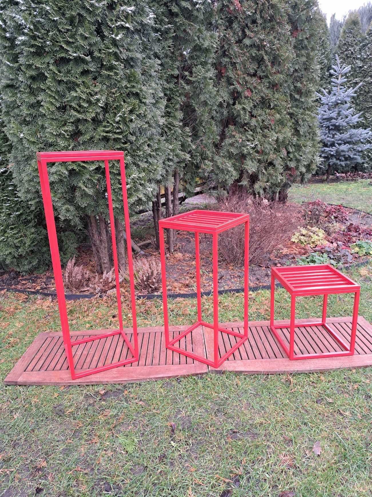 Kwietnik metalowy, LOFT, malowanie proszkowe
