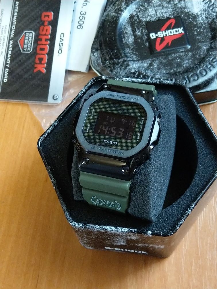 Часы Casio G-SHOCK X EXTRA BUTTER GM5600B-3EB Limited Edition