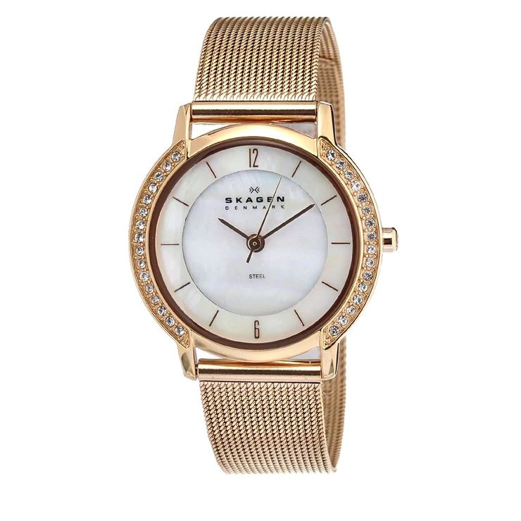 Skagen 380052-804SRR Swarovski кристали годинник часы наручний