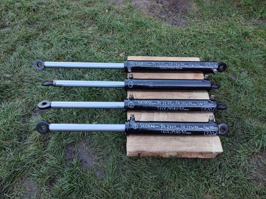 Siłownik hydrauliczny dwustronny , sów 50cm , łuparka , prasa ,koparki