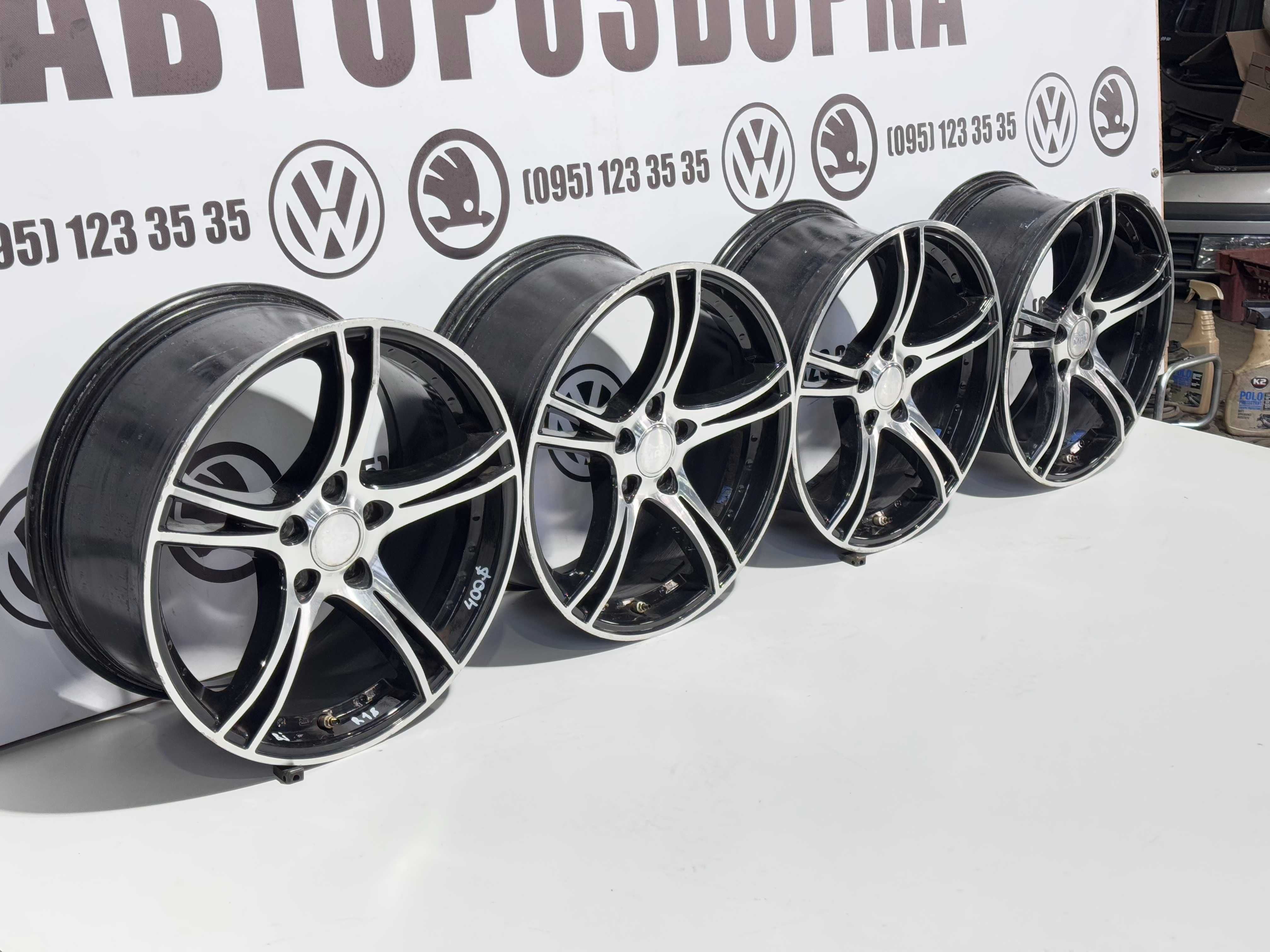 титани R18 5x112 диски vag volkswagen skoda seat passat golf b6 b7 cc