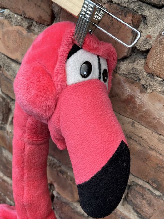 Różowy duży  flaming