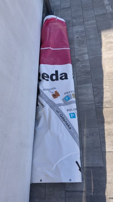 Plandeka, baner, brezent do przykrycia drewna, wodoodporny.
